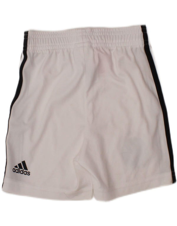 ADIDAS Short de sport Deutscher Fussball Bund pour bébé garçon 12-18 mois Blanc