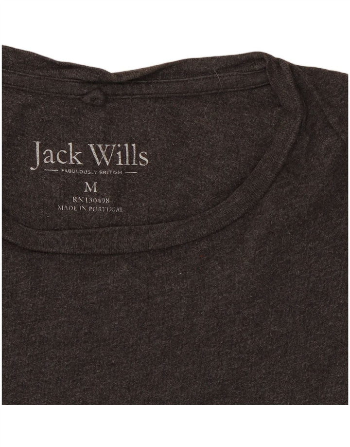 Jack Wills T-Shirt Homme Gris Moyen Coton