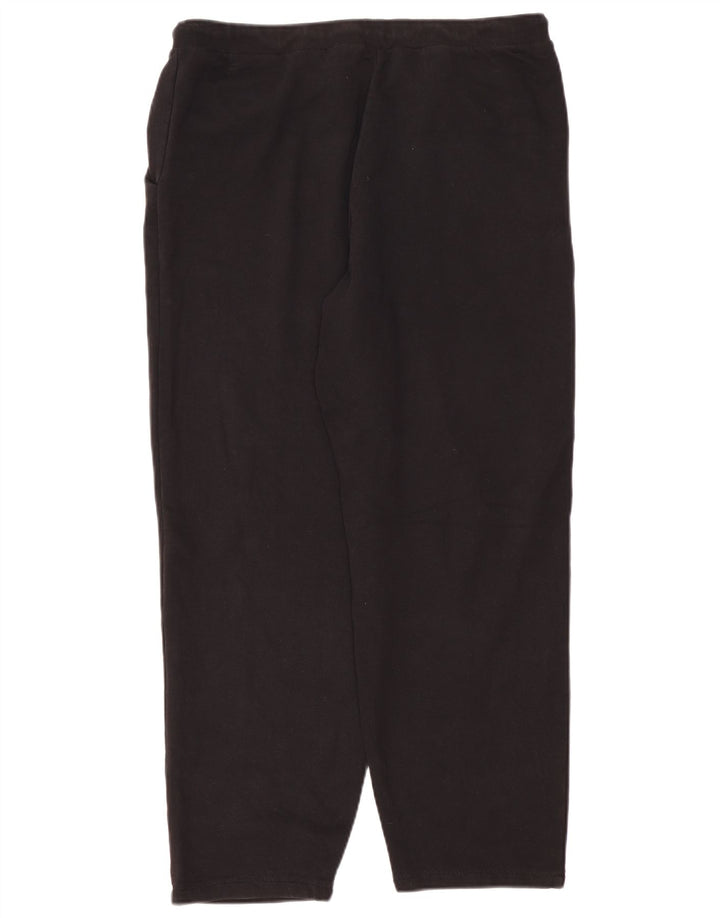 Superdry Pantalon De Survêtement Femme UK 16 Large Noir