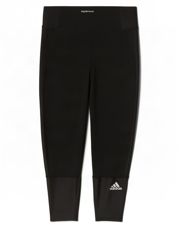 Adidas Femme Supernova Capri Legging UK 4/6 XS Noir