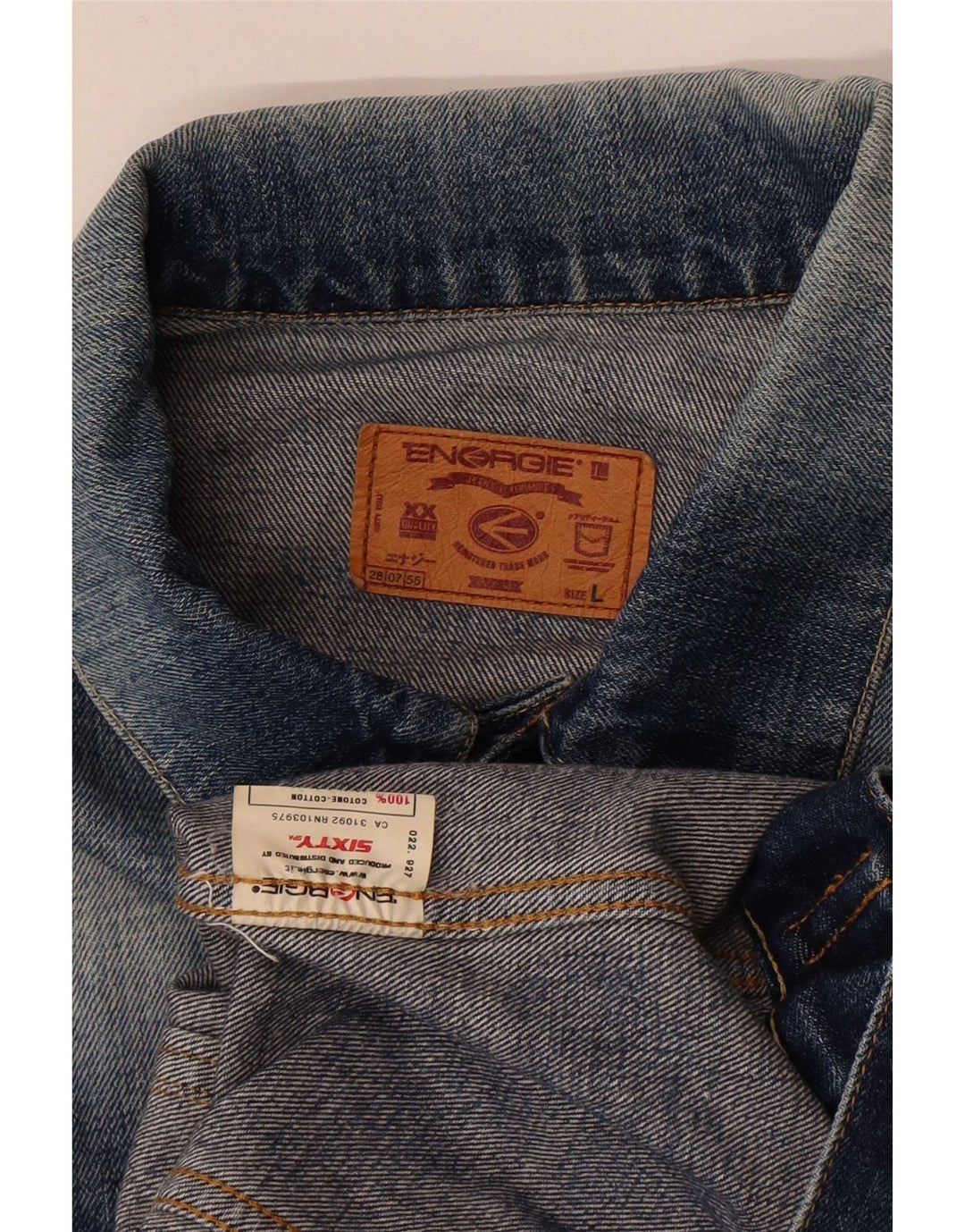 Energie Veste en Jean Femme UK 40 Grand Bleu Coton