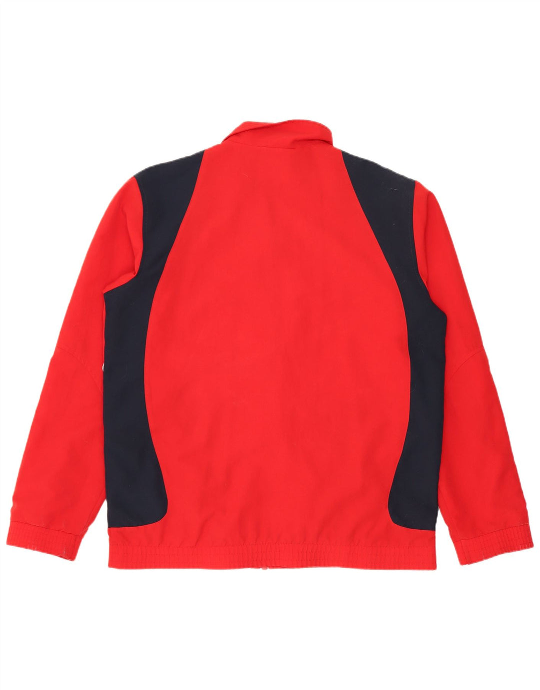 Adidas Veste de Survêtement Garçon 15-16 ans Rouge Colorblock Polyester