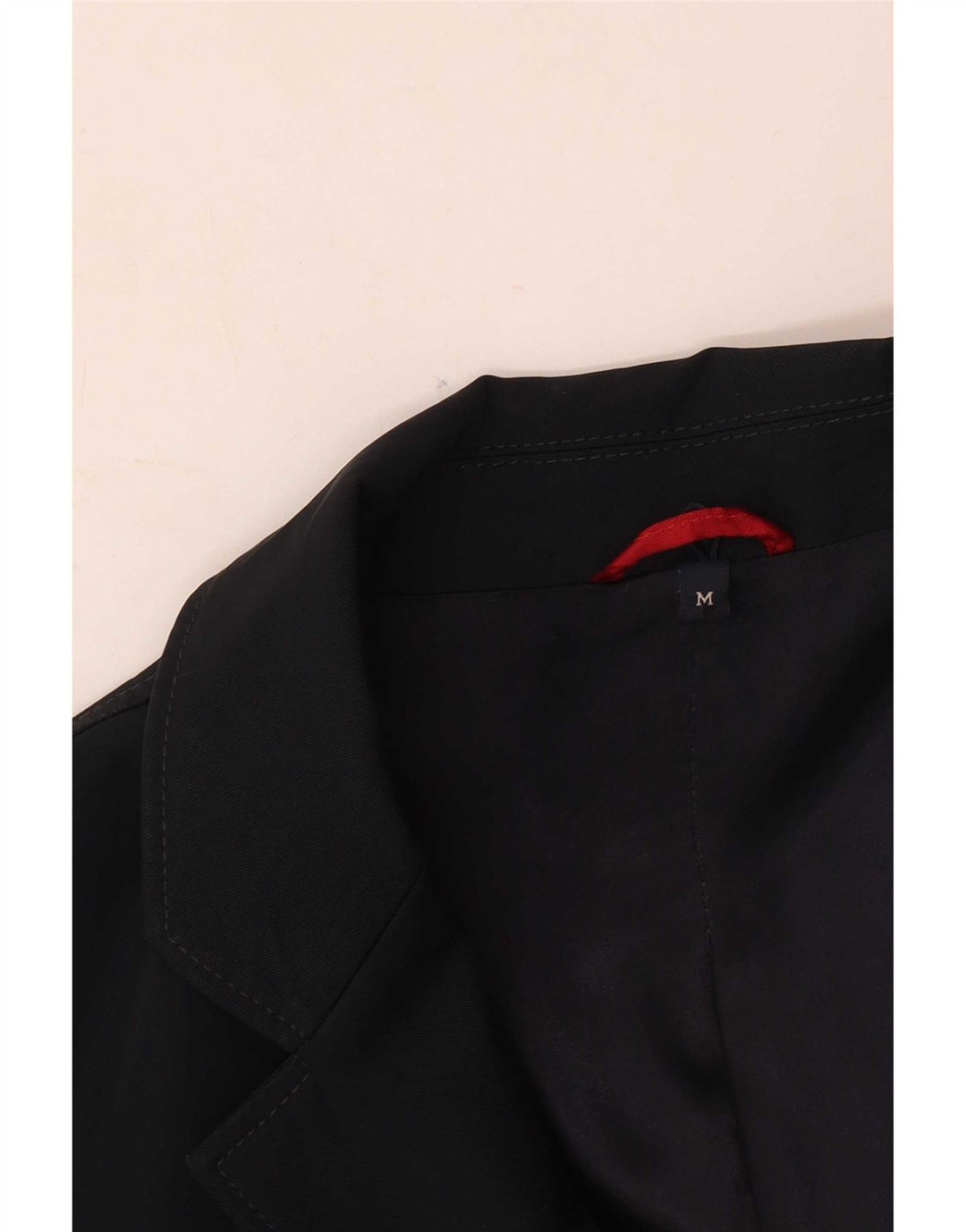 Fay Manteau Homme UK 38 Moyen Bleu Marine Polyester Classique