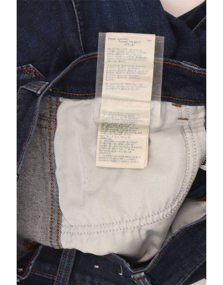 Wrangler Jean Slim Homme W31 L32 Bleu Marine Coton
