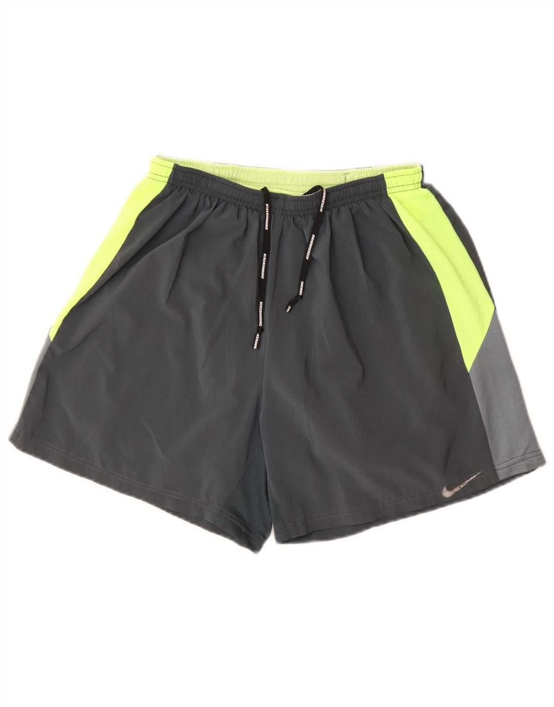 Nike Short de Sport Dri Fit Homme Gris Moyen Colorblock