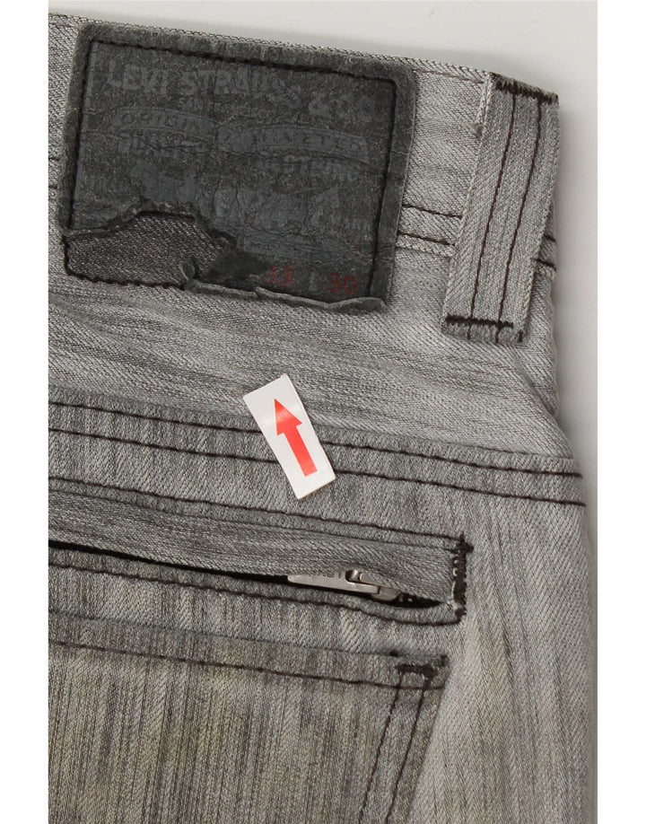 Levi's Jean Slim 511 Homme W33 L30 Gris Moucheté Coton