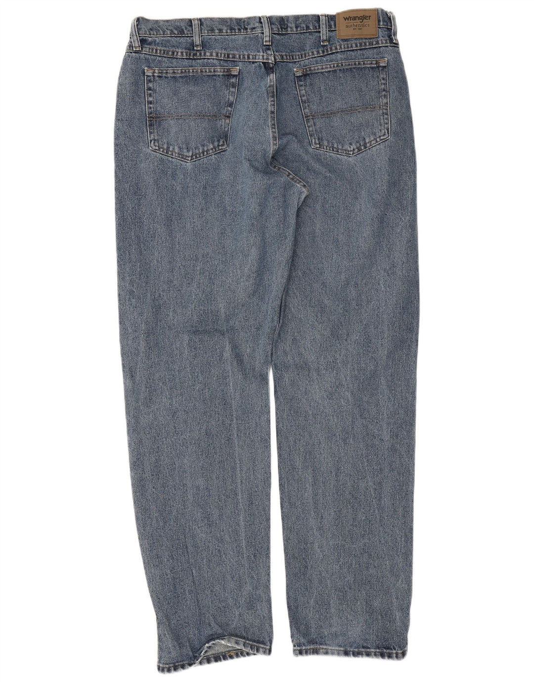 Wrangler Jean droit homme W38 L34 bleu coton