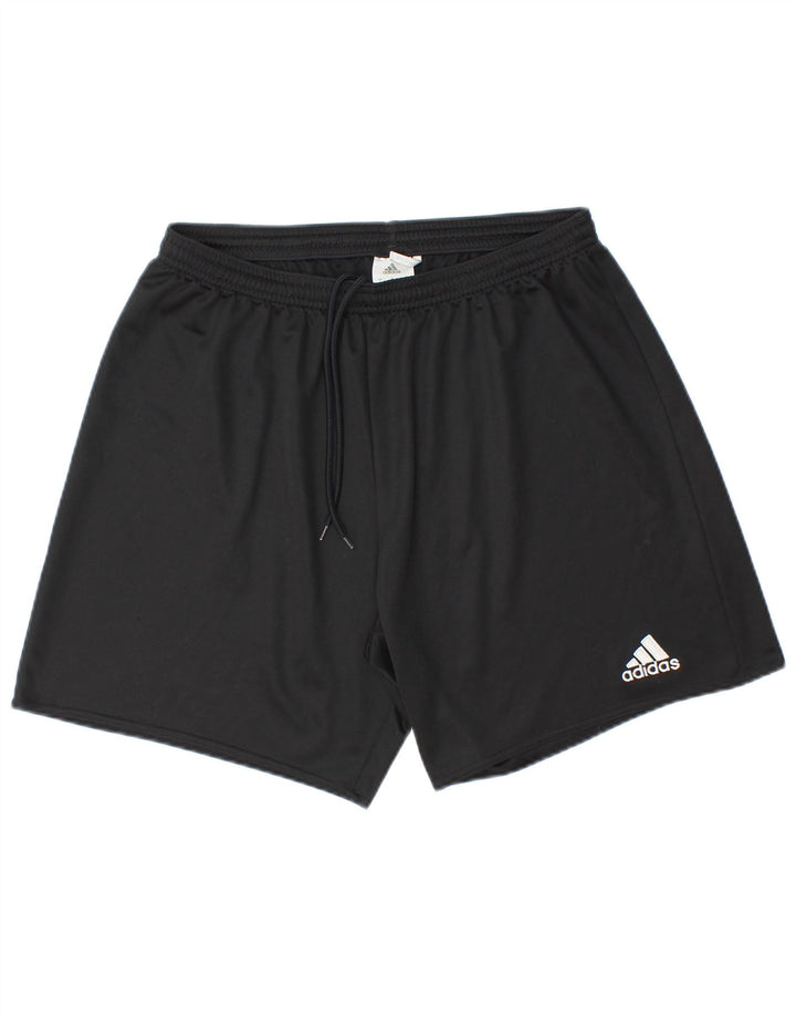 Adidas Short de sport pour homme Large Noir Polyester