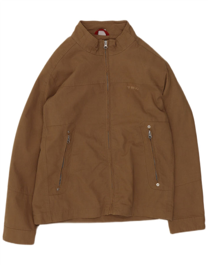 Brugi Bomber Jacket Garçon 13-14 ans XL Marron Coton