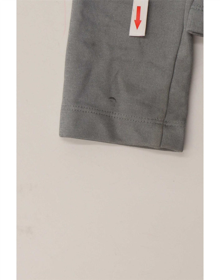 The North Face Haut de survêtement à col zippé pour femme UK 14 Gris moyen