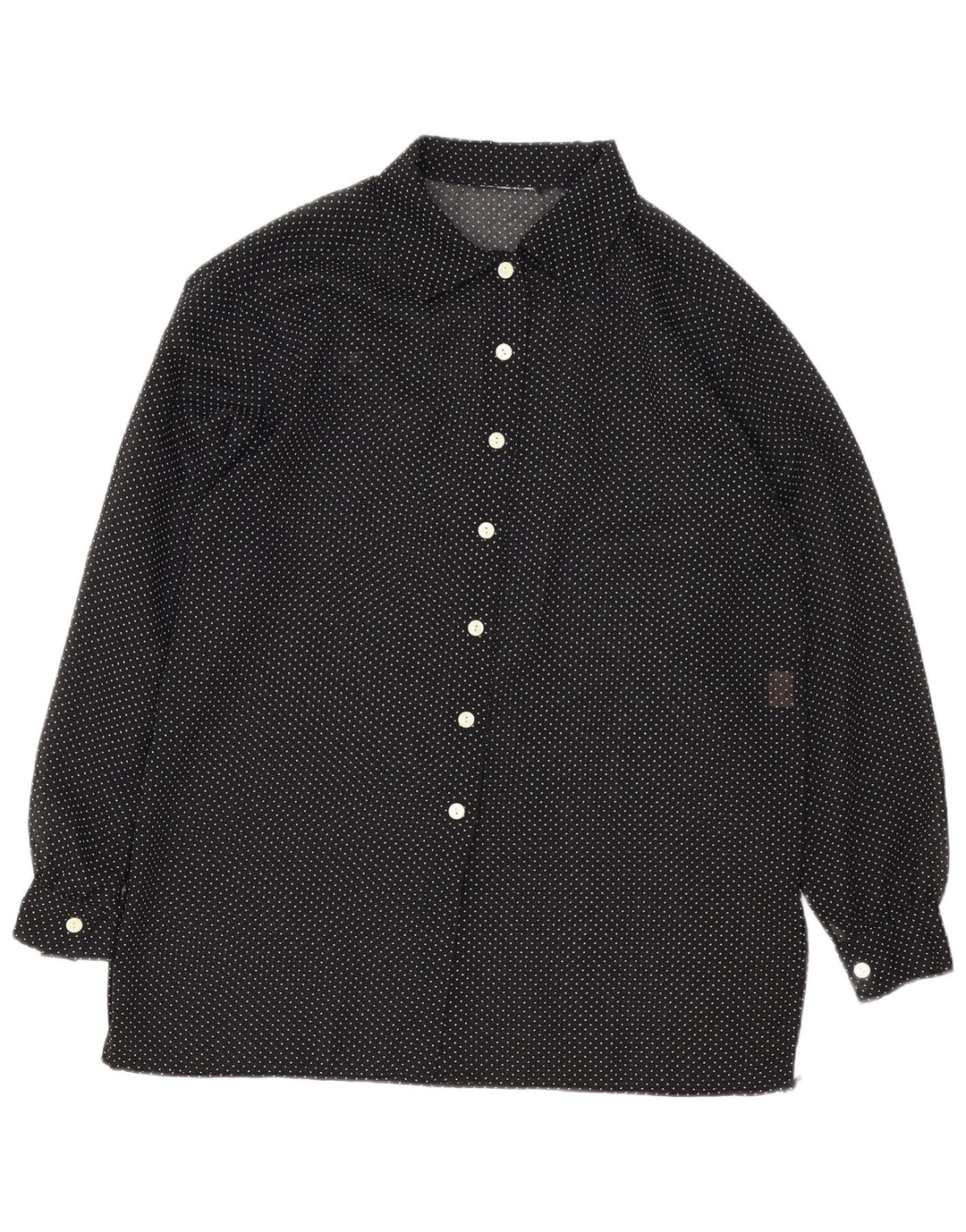 chemise femme vintage UK 16 Grand Noir Repéré