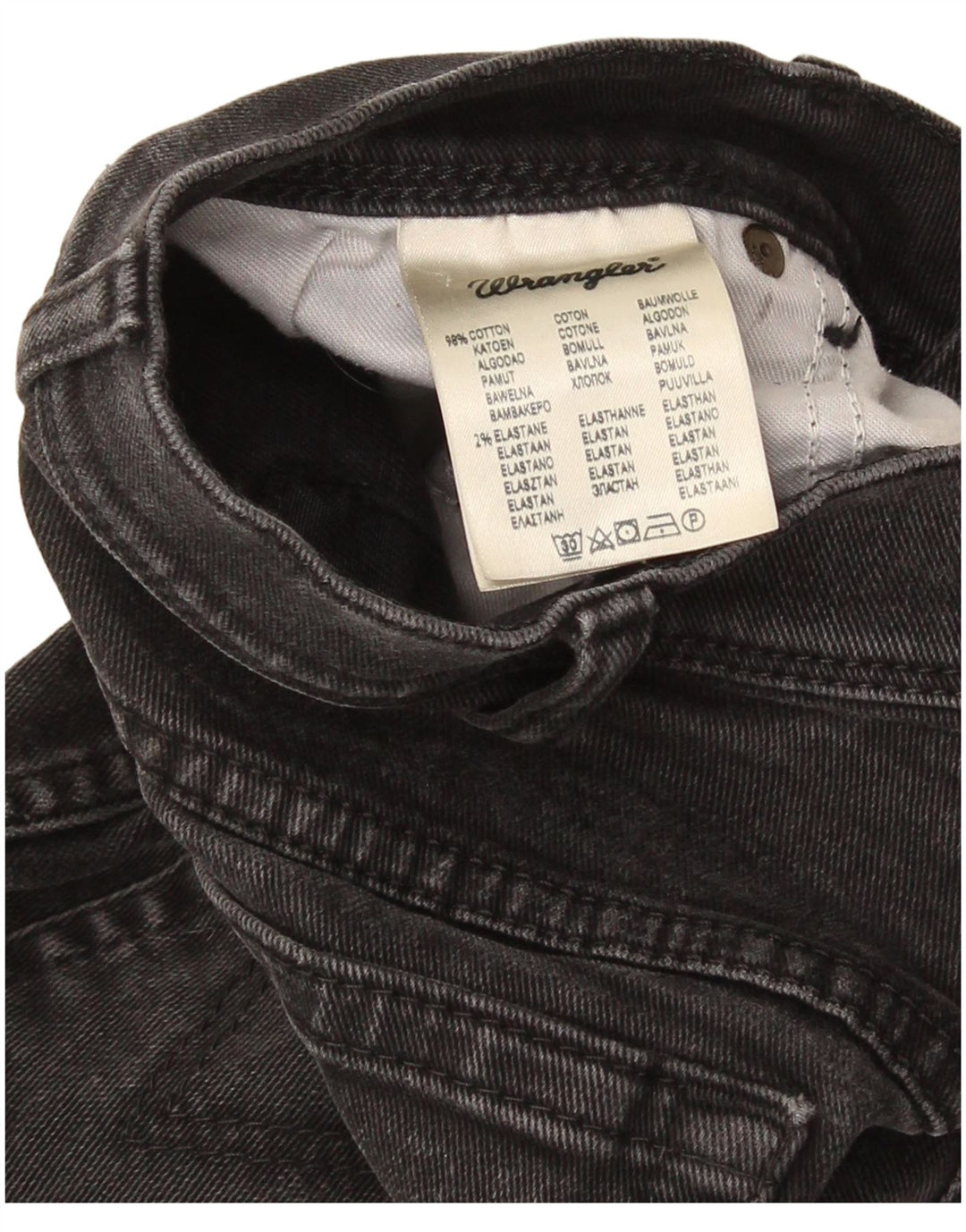 Wrangler Jean droit coupe régulière pour homme W34 L32 gris coton