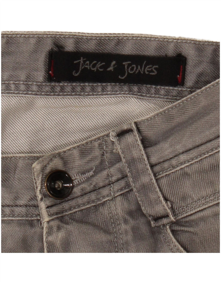 Jack & Jones Jean Droit W33 L29 Homme Gris