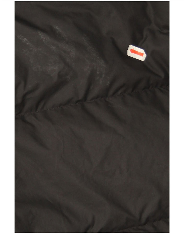 Nike Manteau rembourré à capuche pour homme UK 36 Petit Noir Polyester