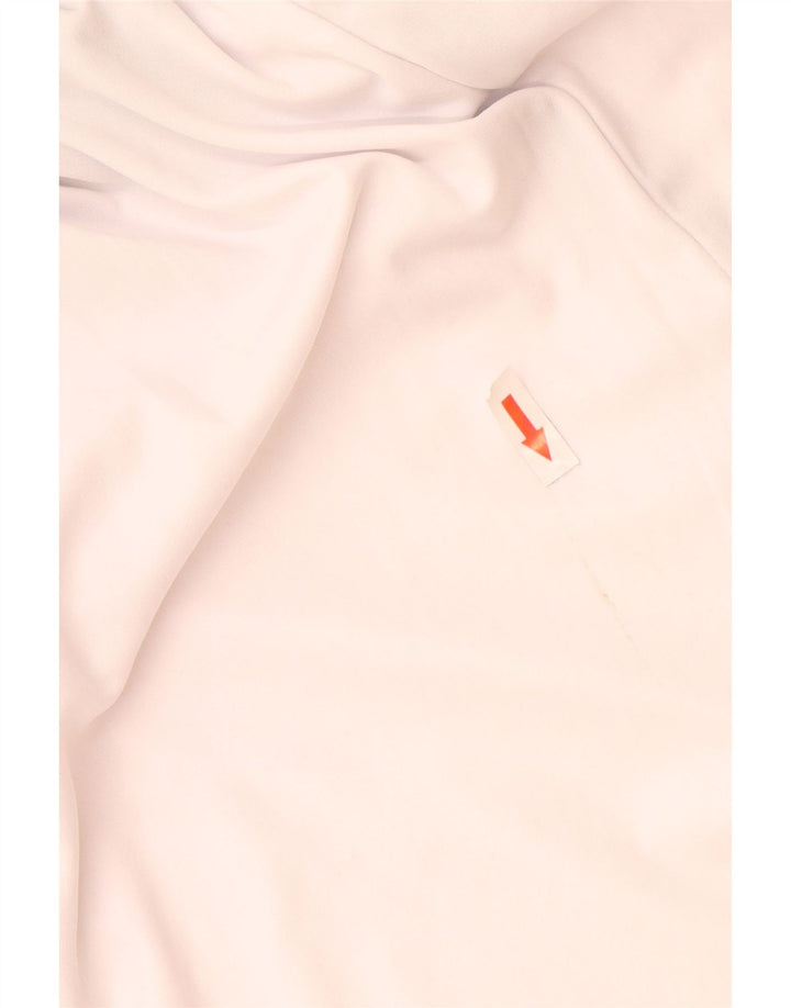 Adidas Short de sport pour femme UK 6 XS Blanc Colorblock Polyester