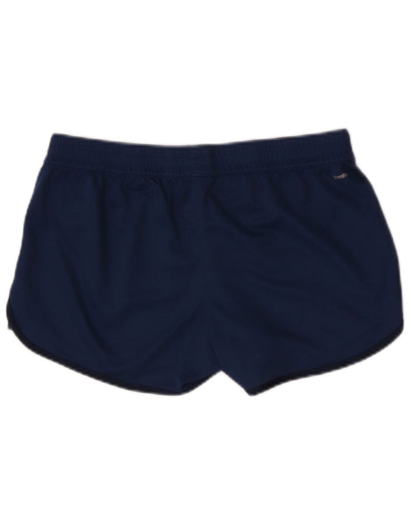 Adidas Short de sport Climalite pour femme UK 12/14 Bleu marine moyen Polyester