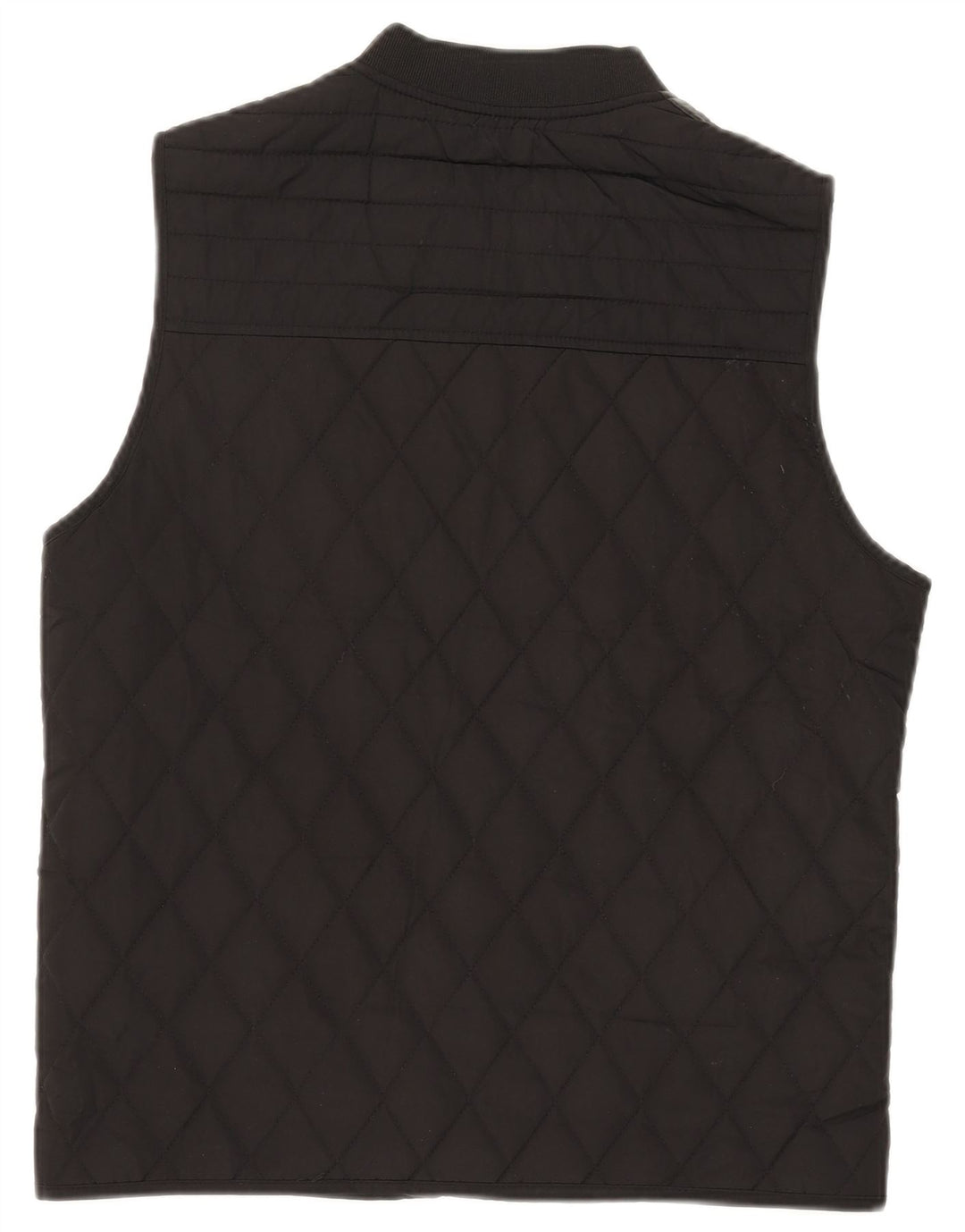 Zara Gilet matelassé pour homme UK 38 Medium Noir Polyester