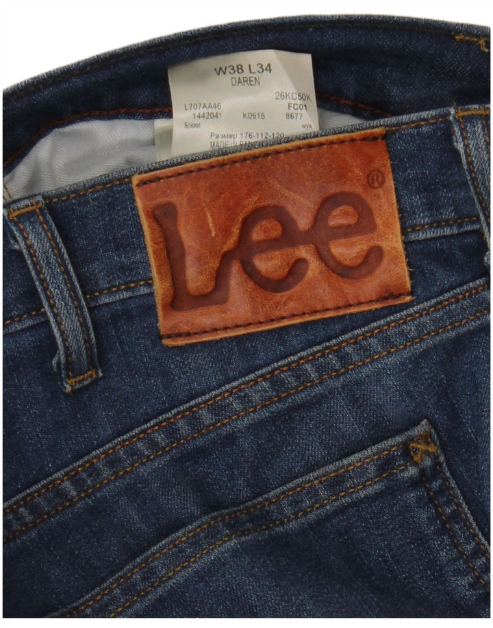 Lee Jean droit Daren homme W38 L28 bleu coton