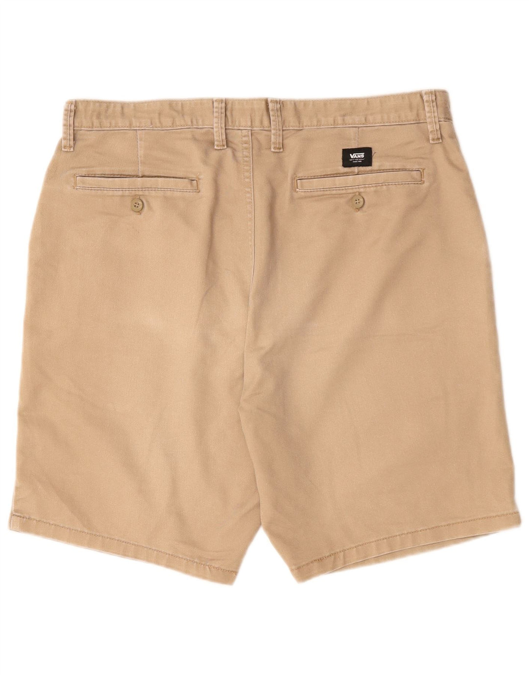 Vans Short chino homme W36 grand coton beige