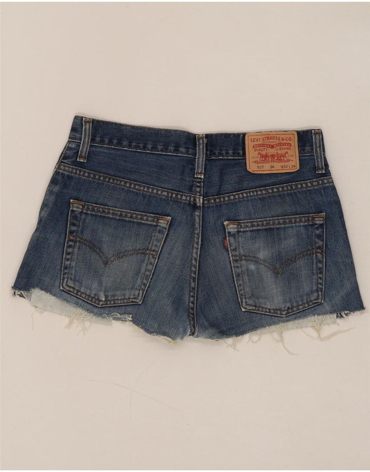 Levi's Short en Jean 507 Femme W30 Bleu Moyen Coton