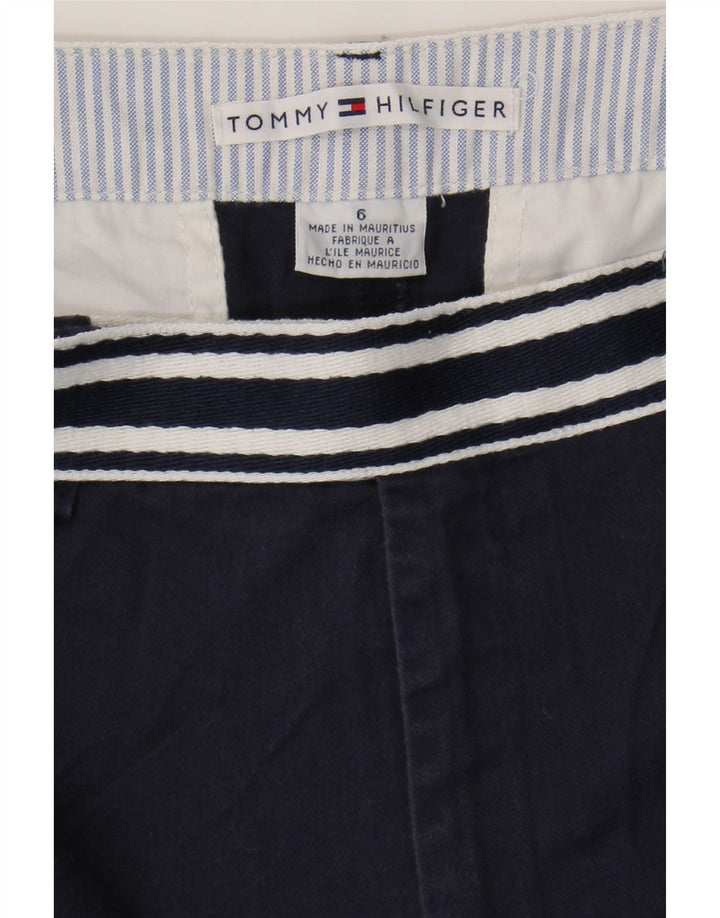 TOMMY HILFIGER Short Chino Femme US 6 Medium W30 Bleu Marine