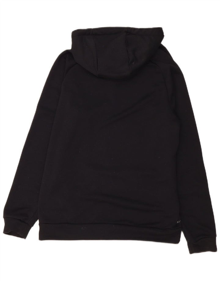 Nike Hommes Dri Fit Graphic Sweat à capuche Noir Moyen Polyester