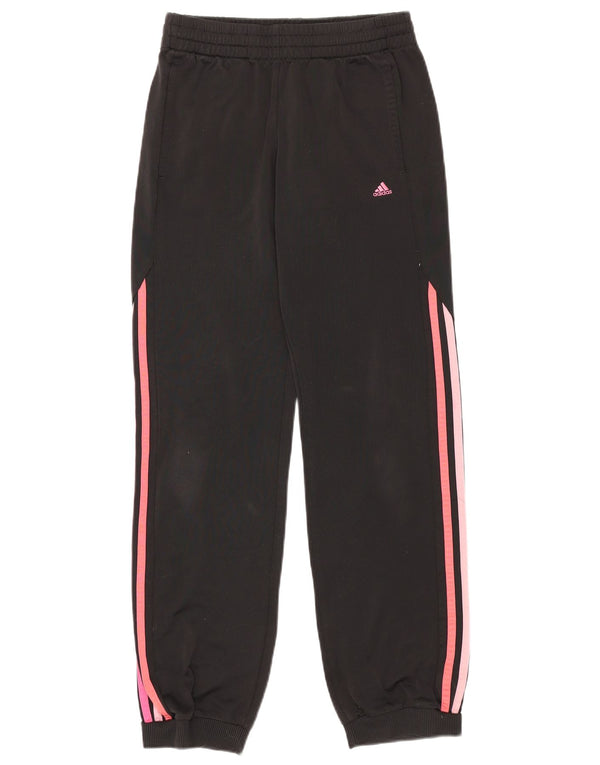 Adidas Pantalon de Survêtement Fille 14-15 ans Noir Polyester