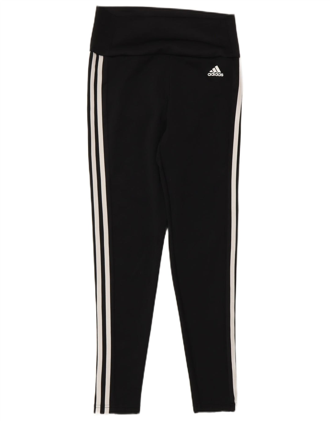 Adidas Femmes Aeroready Leggings UK 8/10 Petit Noir Polyester