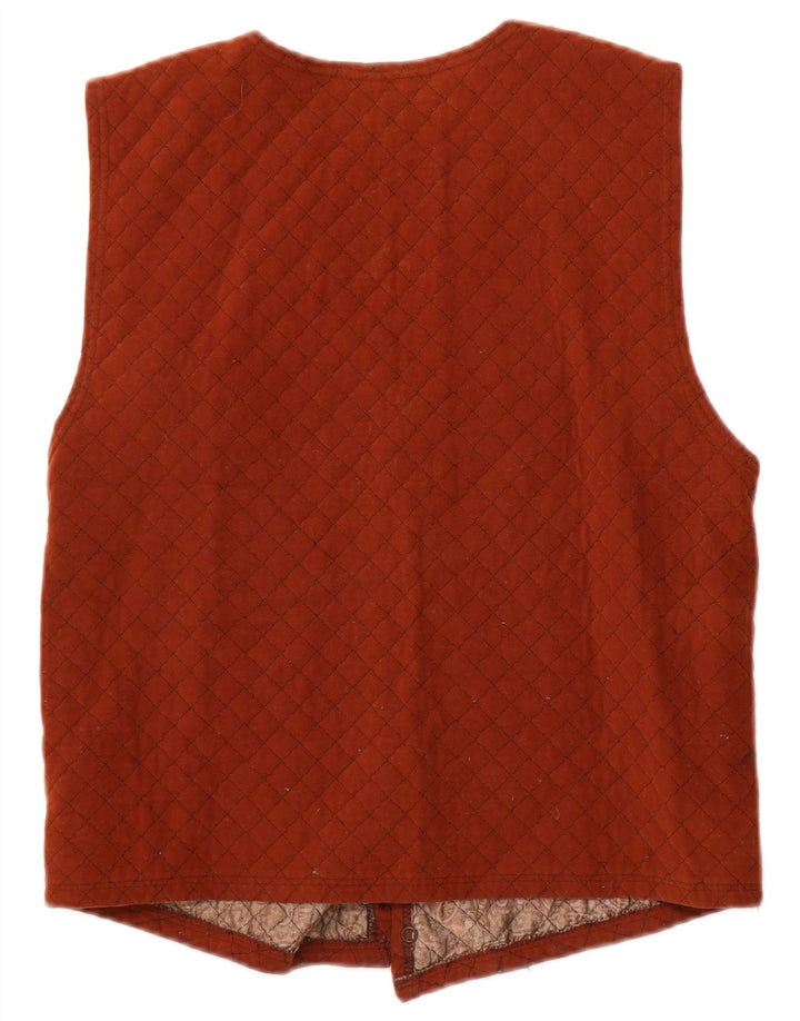 gilet homme vintage petit marron