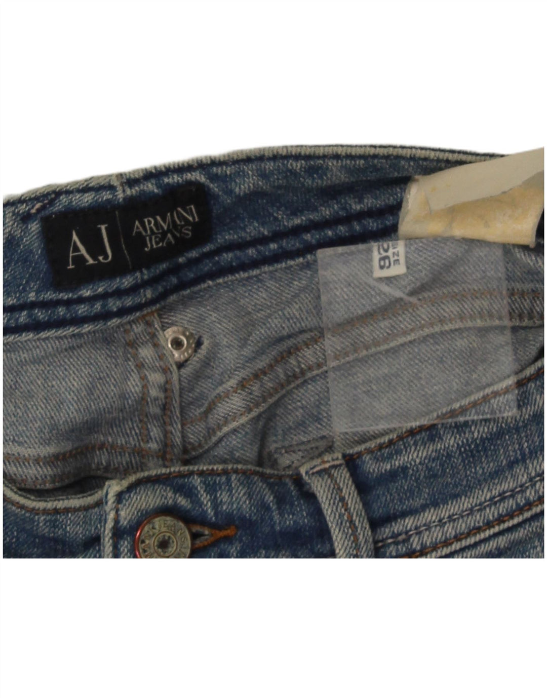 Armani Jean Slim W26 L32 Bleu Homme