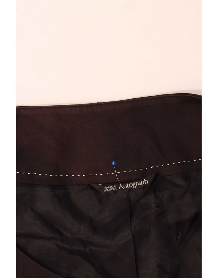 Marks & Spencer Veste boléro surdimensionnée autographe pour femme UK 14 Noir moyen