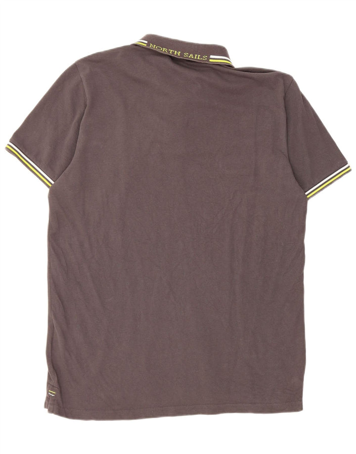 North Sails Polo Homme Gris Moyen Coton