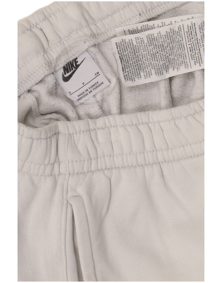 Nike Pantalon de survêtement graphique pour homme Taille S en coton blanc