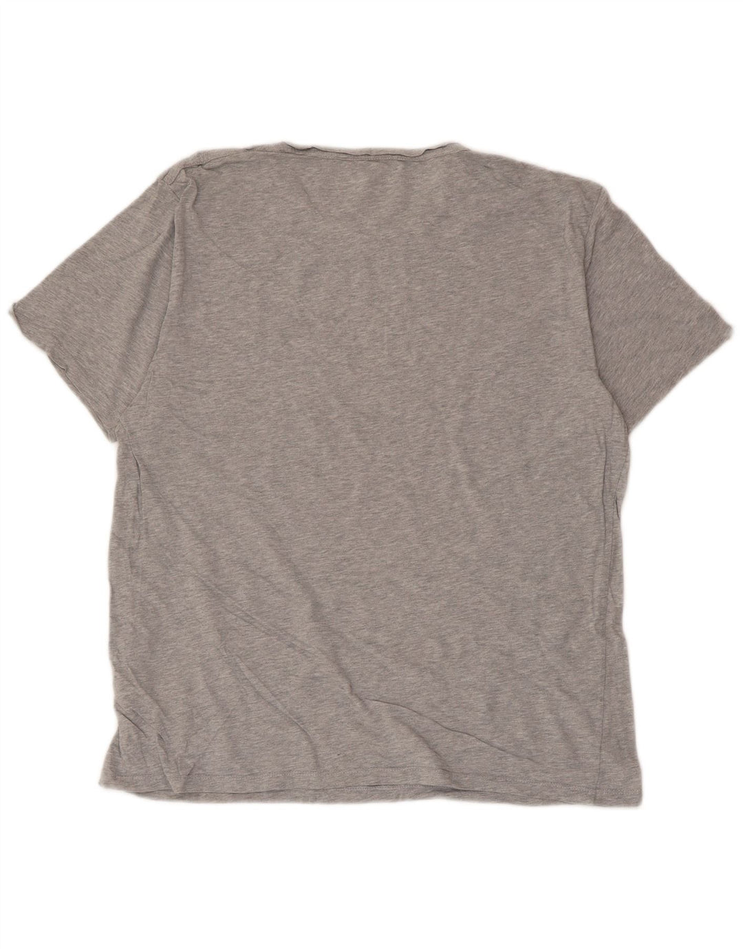 All Saints T-shirt slim fit pour hommes, grand, gris, coton
