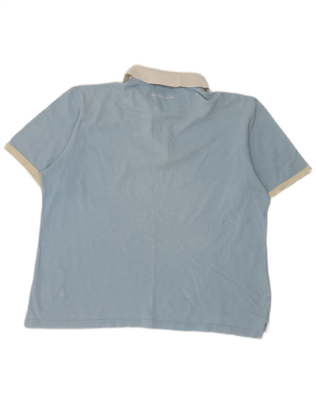 Sergio Tacchini Polo Homme IT 48 Bleu Moyen Colourblock Coton