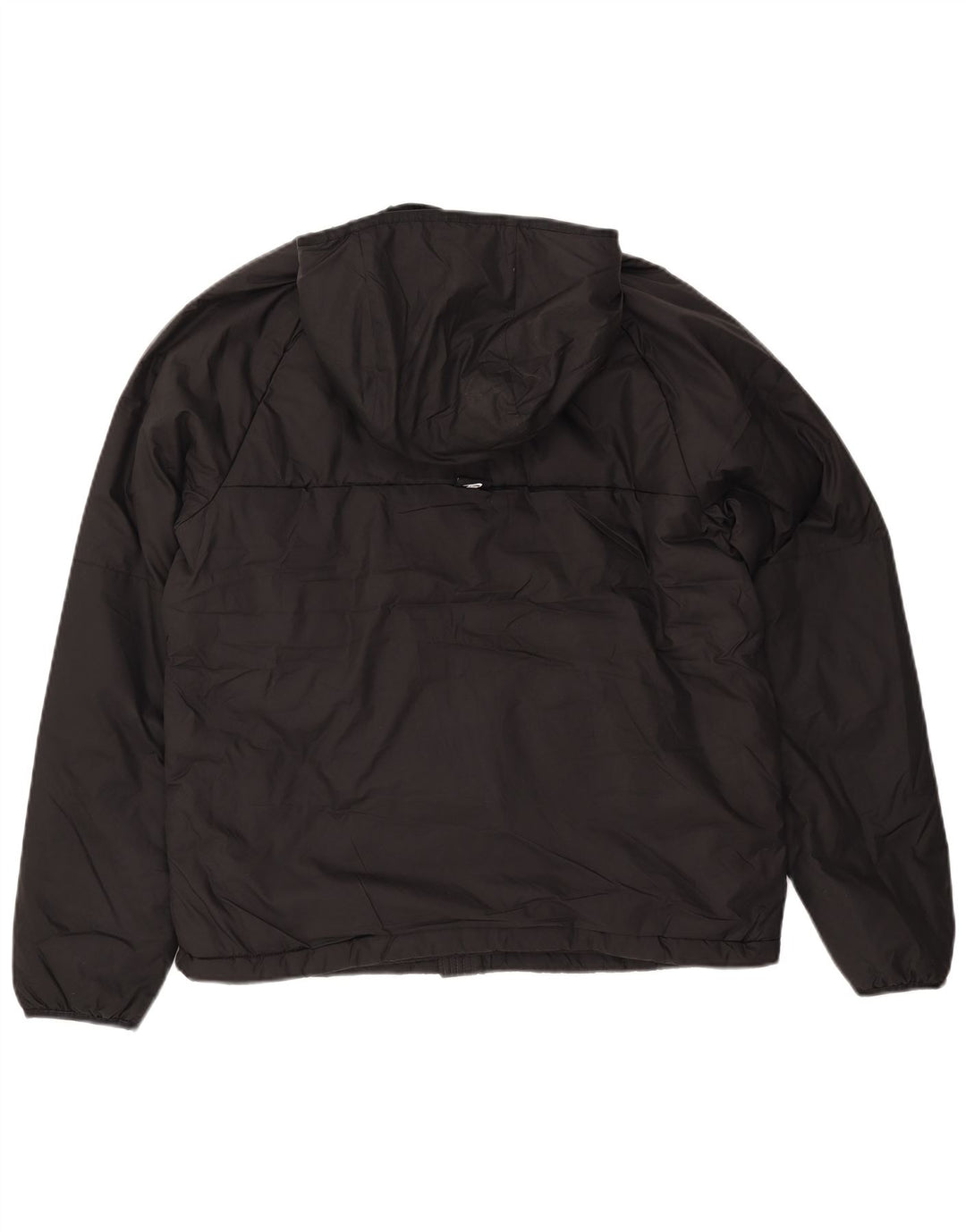 NIKE Veste coupe-vent à capuche Therma-Fit pour homme UK 38 Noir moyen