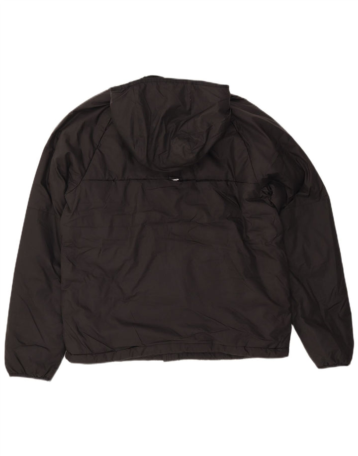 NIKE Veste coupe-vent à capuche Therma-Fit pour homme UK 38 Noir moyen