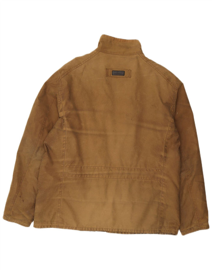 Barbour Veste en coton ciré pour homme UK 40 Grand coton marron