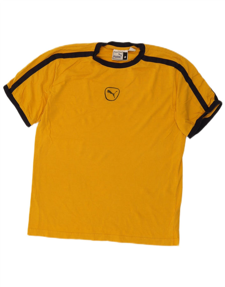 Puma T-Shirt Homme Jaune Moyen