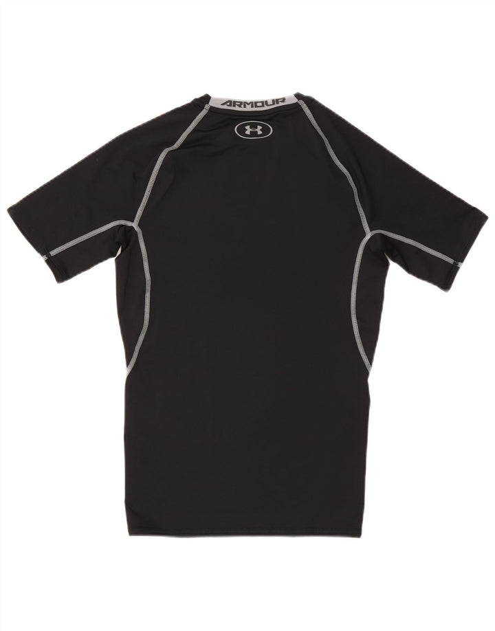 Under Armour T-Shirt Heat Gear Graphic Homme Noir Moyen Polyester