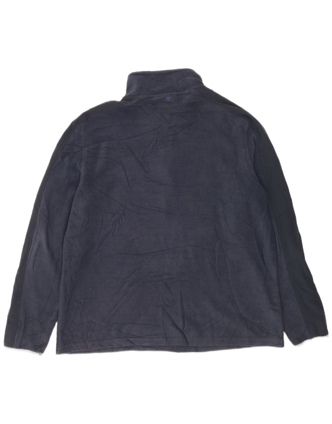 Mountain Warehouse Pull polaire à col zippé pour homme 2XL Bleu marine Polyester