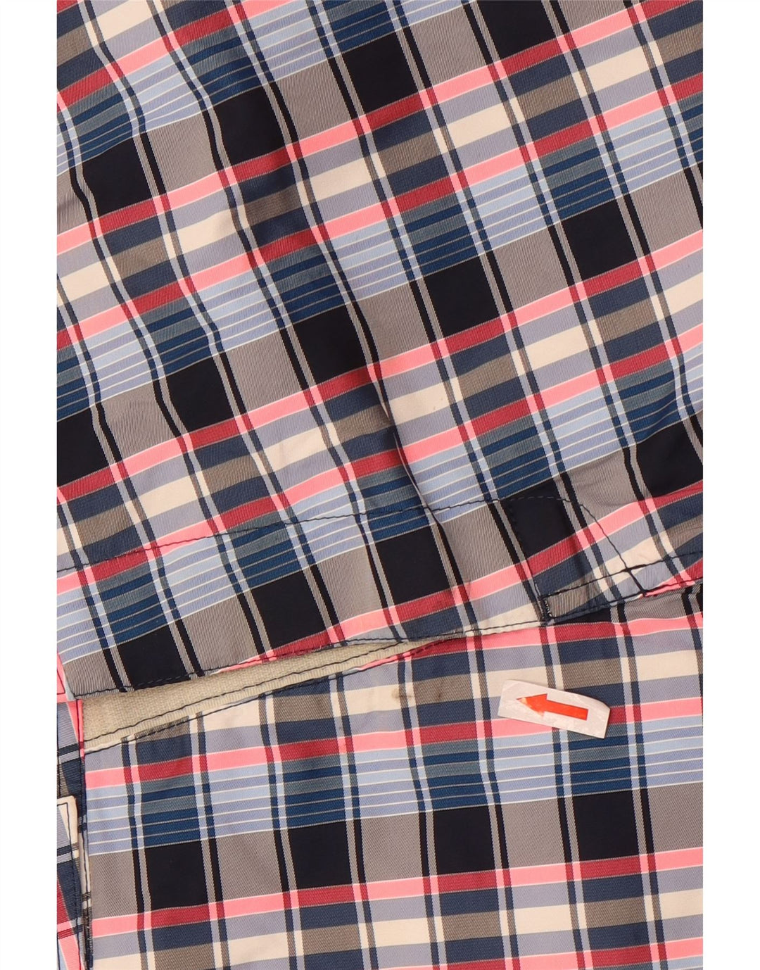 Sundek Short de bain homme grand carreaux multicolores