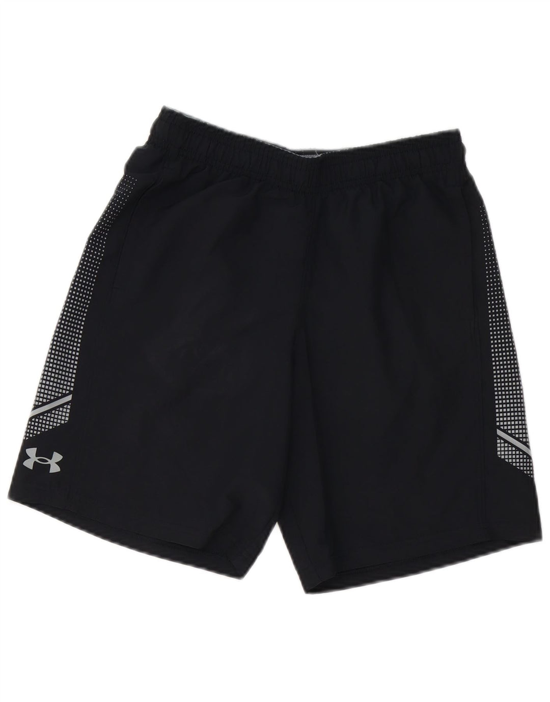Under Armour Short de Sport Garçon 11-12 Ans Grand Noir Polyester