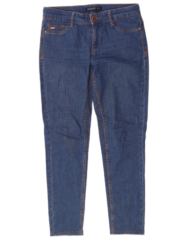 Zara Jean skinny pour femme EU 38 Small W28 L27 Bleu