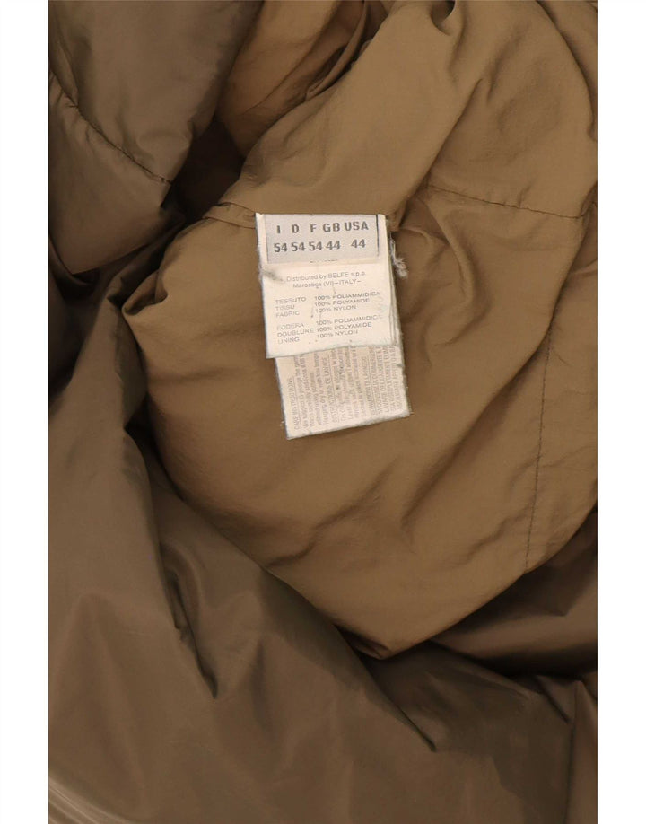 Belfe Veste matelassée à capuche pour homme UK 44 2XL Kaki Polyamide