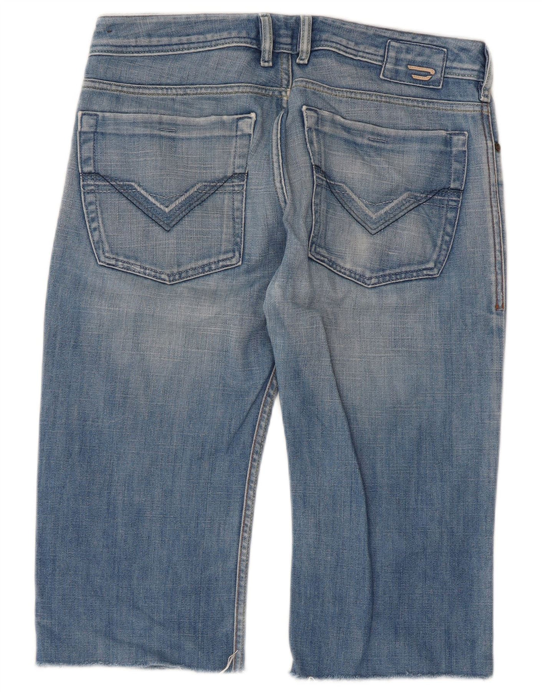 Diesel Short en Jean W30 Homme Bleu Moyen Coton