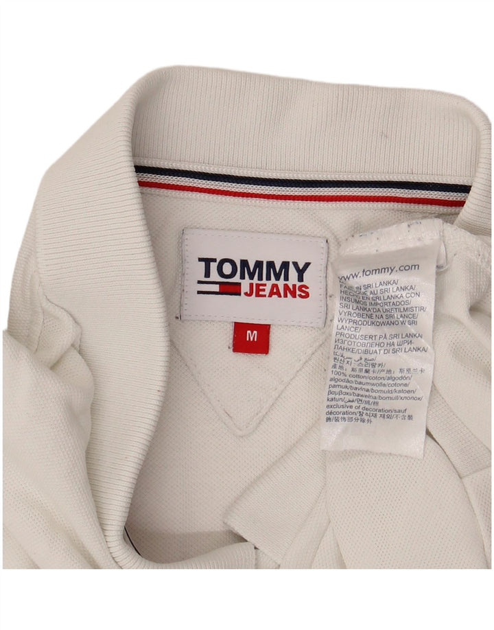 Tommy Hilfiger Polo Homme Blanc Moyen Coton