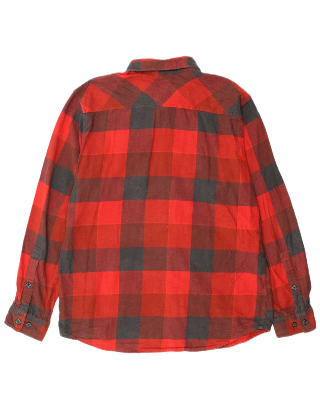 Columbia Chemise Flanelle Homme Rouge Moyen Vichy Coton