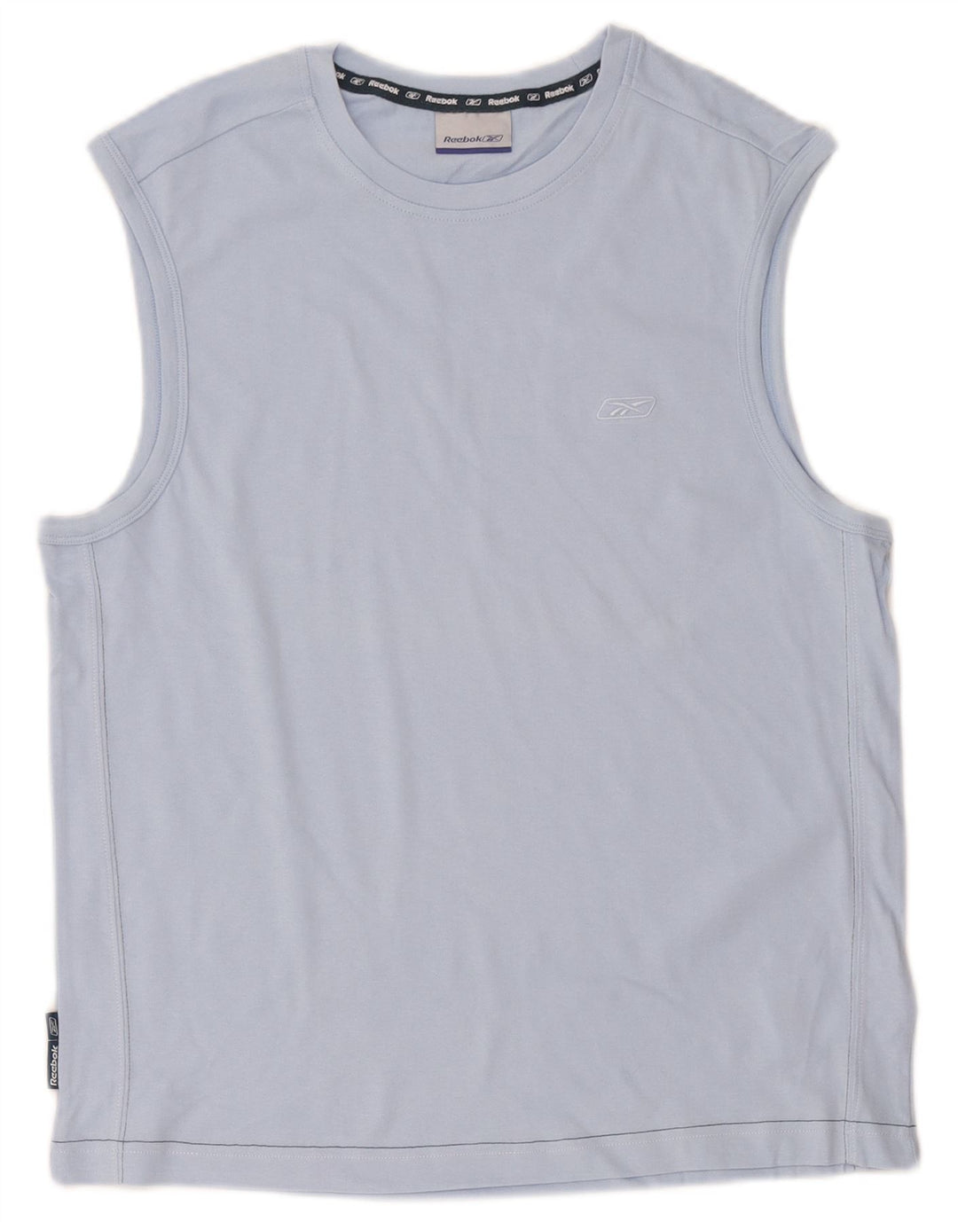 Reebok Débardeur Homme Bleu Moyen Coton