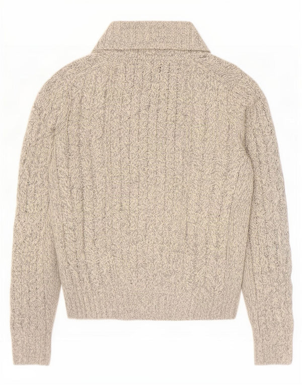 Gap Pull Col Châle Homme Petit Gris Acrylique Moucheté